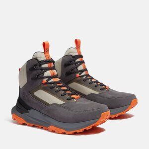 Timberland/Men'/Mid/Waterproof/Grey/Hiking Boot -10 (US)